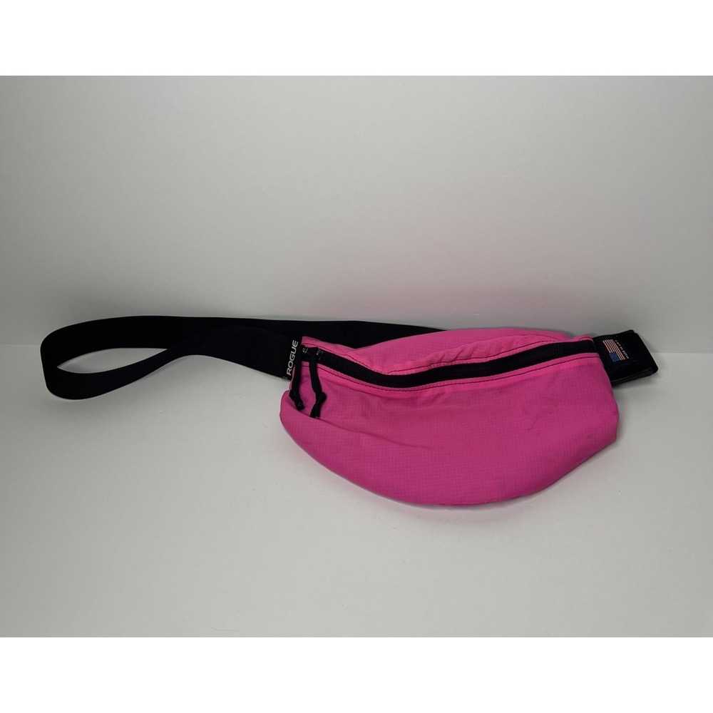 Rogue Fitness Fanny Pack Hot Pink Black Made in USA Fidlock Waist Belt Bag